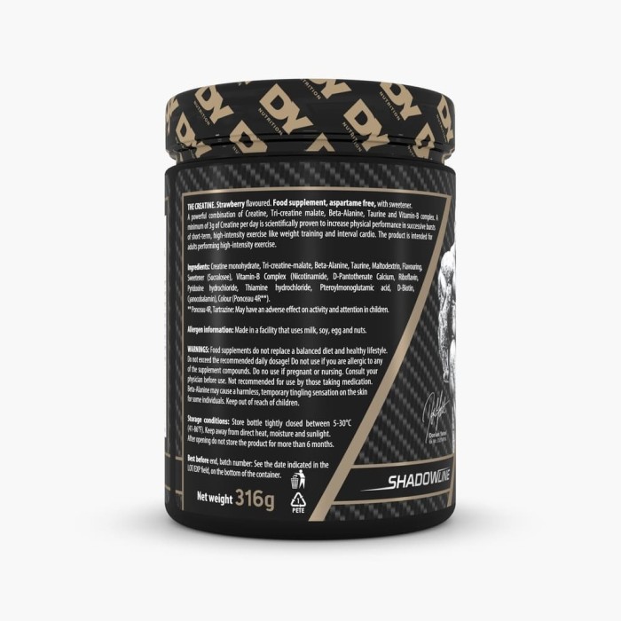 Creatina Dorian Yates Nutrition The Creatine 316g - Capsuni
