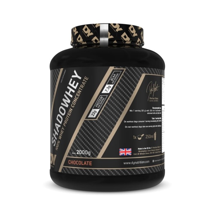 Proteină Concentrată 100% din Zer Shadowhey 2KG Ciocolata - Dorian Yates Nutrition