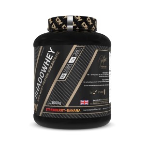 Proteină Concentrată 100% din Zer Shadowhey 2KG Capsuni si Banane - Dorian Yates Nutrition