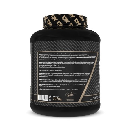Shadowhey Proteină Hidrolizată din Zer Capsuni si Banane 2.27kg, Dorian Yates Nutrition