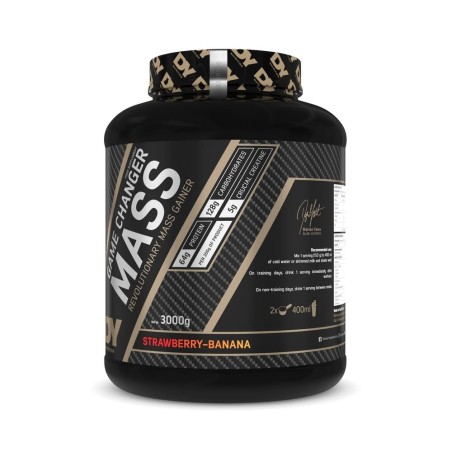 Mass Gainer Game Changer Mass 3Kg Capsuni si Banane - Dorian yates Nutrition