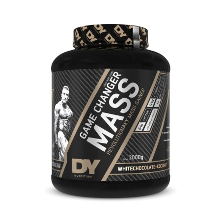 Mass Gainer Game Changer Mass 3Kg Ciocolata alba cu Cocos - Dorian yates Nutrition