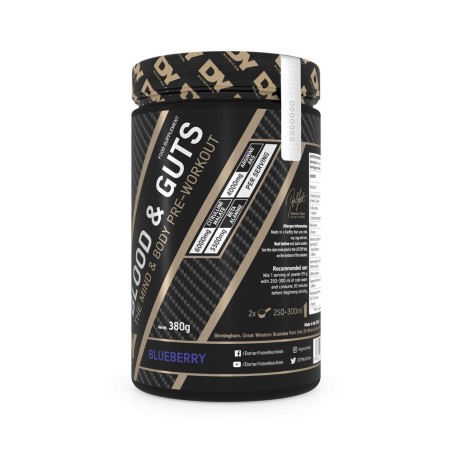 Blood & Guts Pre-Workout 380g Blueberry - Dorian Yates Nutrition