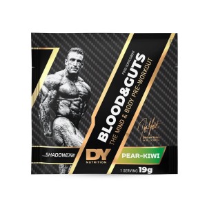 Blood & Guts Pre-Workout Plic 19g Pere si Kiwi - Dorian Yates Nutrition