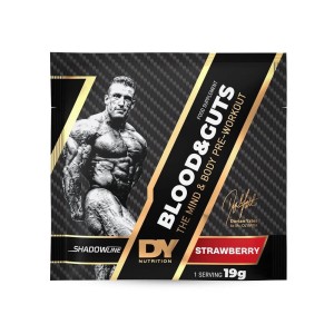 Blood & Guts Pre-Workout Plic 19g Capsuni - Dorian Yates Nutrition