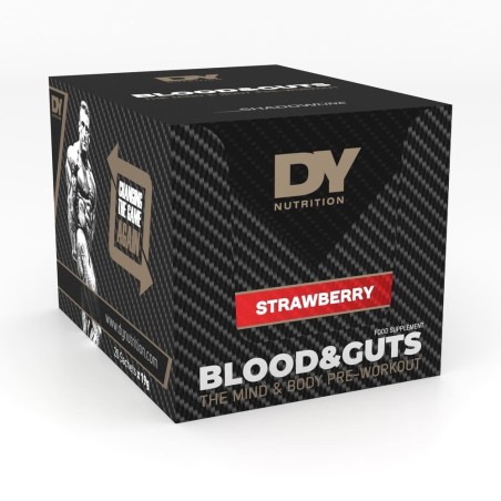 Blood & Guts Pre-Workout Cutie 20 plicuri Capsuni - Dorian Yates Nutrition