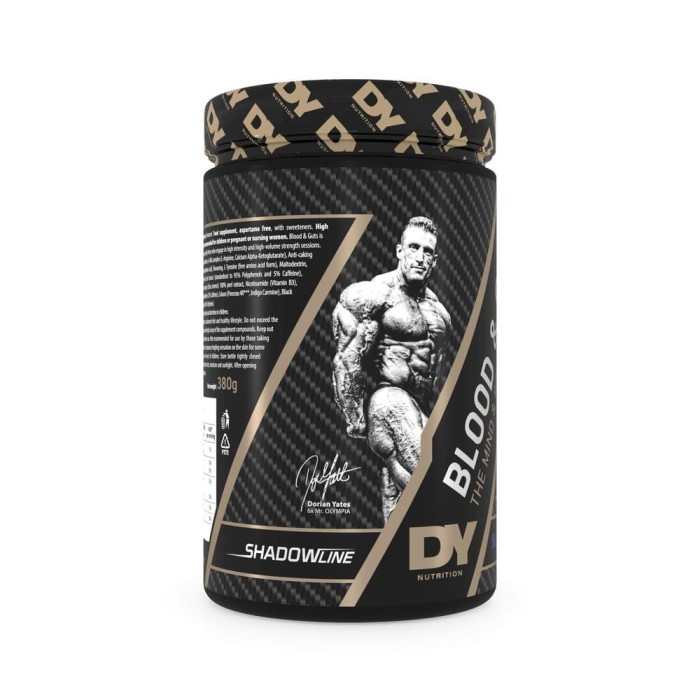 Blood & Guts Pre-Workout 380g Blueberry - Dorian Yates Nutrition