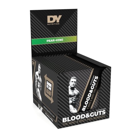 Blood & Guts Pre-Workout Cutie 20 plicuri Pere si Kiwi - Dorian Yates Nutrition