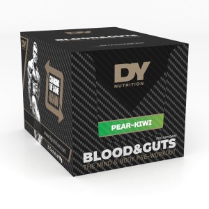 Blood & Guts Pre-Workout Cutie 20 plicuri Pere si Kiwi - Dorian Yates Nutrition