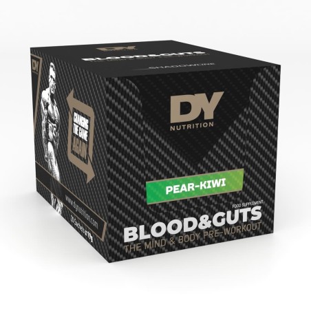 Blood & Guts Pre-Workout Cutie 20 plicuri Pere si Kiwi - Dorian Yates Nutrition