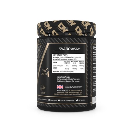 Creatină Monohidrată 300g fara aroma - Dorian Yates Nutrition
