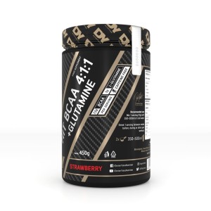 copie a Glutamină HIT BCAA 4:1:1 Căpșuni 450g - Dorian Yates Nutrition