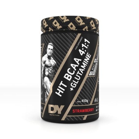 copie a Glutamină HIT BCAA 4:1:1 Căpșuni 450g - Dorian Yates Nutrition