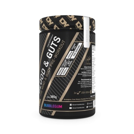 Blood & Guts Pre-Workout 380g Bubble Gum - Dorian Yates Nutrition