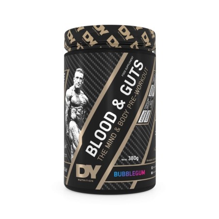 Blood & Guts Pre-Workout 380g Bubble Gum - Dorian Yates Nutrition