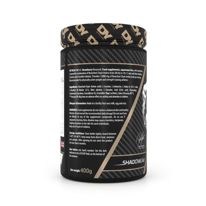 HIT BCAA 10:1:1 Capsuni 400g - Dorian Yates Nutrition