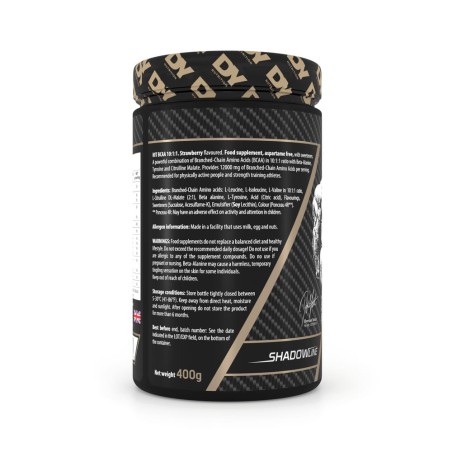 HIT BCAA 10:1:1 Capsuni 400g - Dorian Yates Nutrition