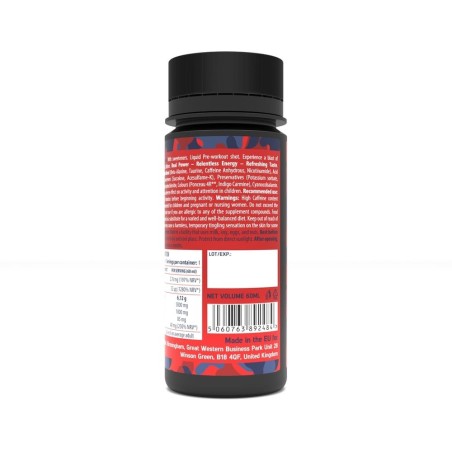 Pre-Workout Shot Lichid M6Teen Afine 12x60ml - Dorian Yates Nutrition