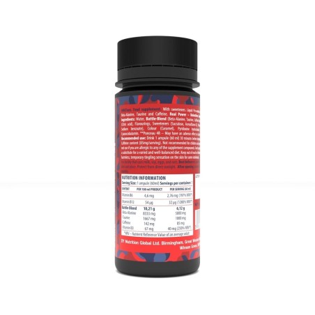 Pre-Workout Shot Lichid M6Teen Cirese 12x60ml - Dorian Yates Nutrition
