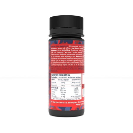 Pre-Workout Shot Lichid M6Teen Mojito 12x60ml - Dorian Yates Nutrition