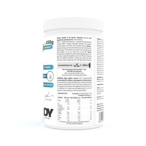 Slender Zmeură - Anti Celulitic, Arzător de Grăsimi 450g - Dorian Yates Nutrition