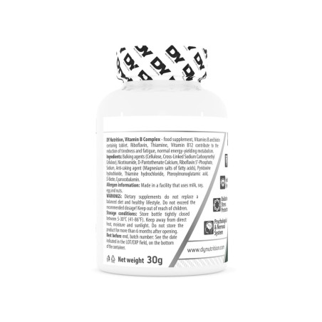 Vitamina B Complex 100 tablete - Dorian Yates Nutrition