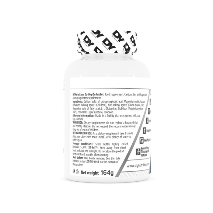 Calciu - Zinc - Magneziu 90 tablete - Dorian yates Nutrition