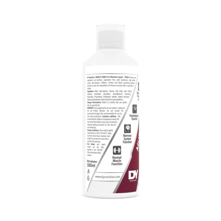 Muscle Force Pre-Workout Portocale 500 ml - Dorian Yates Nutrition