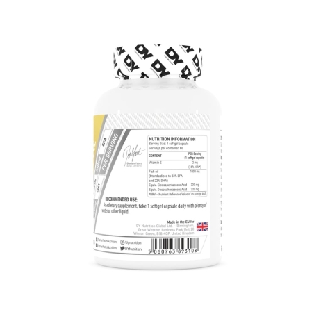 Omega-3 Ulei de Pește, 60 capsule moi - Dorian Yates Nutrition