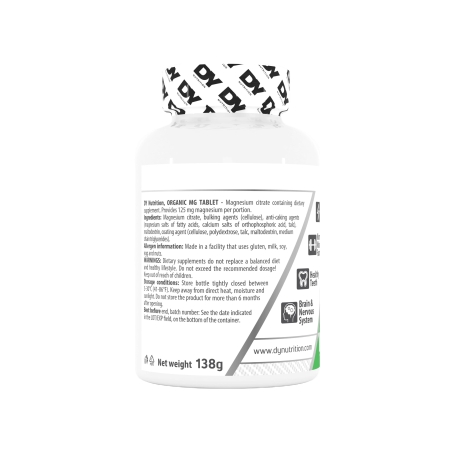 Magneziu Organic, 90 tablete - Dorian Yates Nutrition