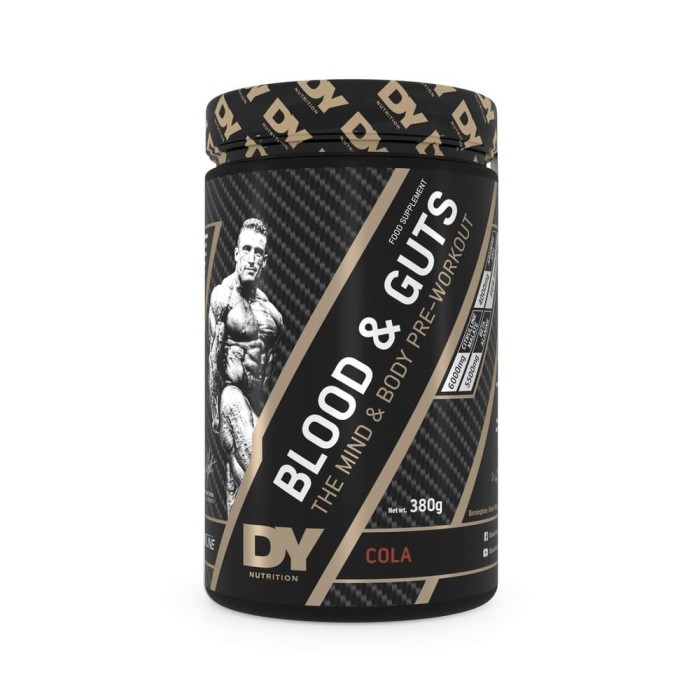 Blood & Guts Pre-Workout 380g Cola - Dorian Yates Nutrition