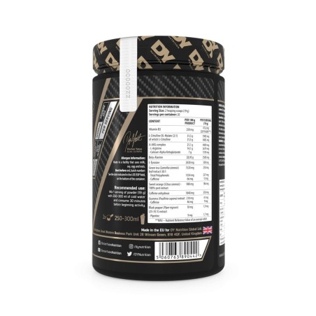 Blood & Guts Pre-Workout 380g Cola - Dorian Yates Nutrition