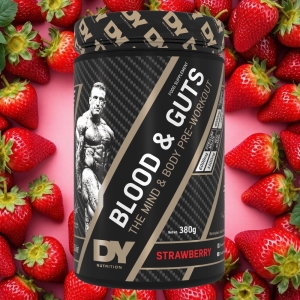 Blood & Guts Pre-Workout 380g Capsuni - Dorian Yates Nutrition