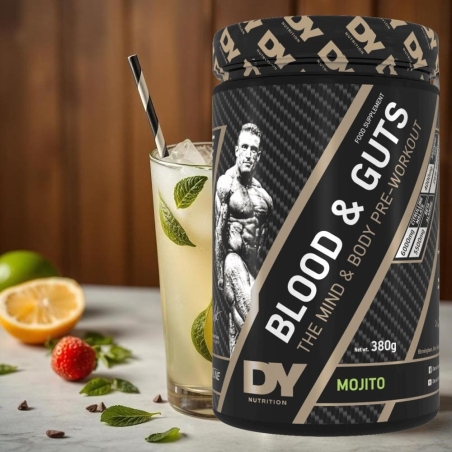 Blood & Guts Pre-Workout 380g Mojito - Dorian Yates Nutrition