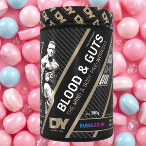 Blood & Guts Pre-Workout 380g Bubble Gum - Dorian Yates Nutrition
