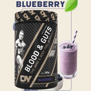 Blood & Guts Pre-Workout 380g Blueberry - Dorian Yates Nutrition