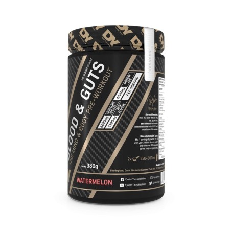 Blood & Guts Pre-Workout 380g Pepene Rosu - Dorian Yates Nutrition