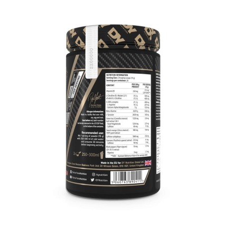Blood & Guts Pre-Workout 380g Pepene Rosu - Dorian Yates Nutrition